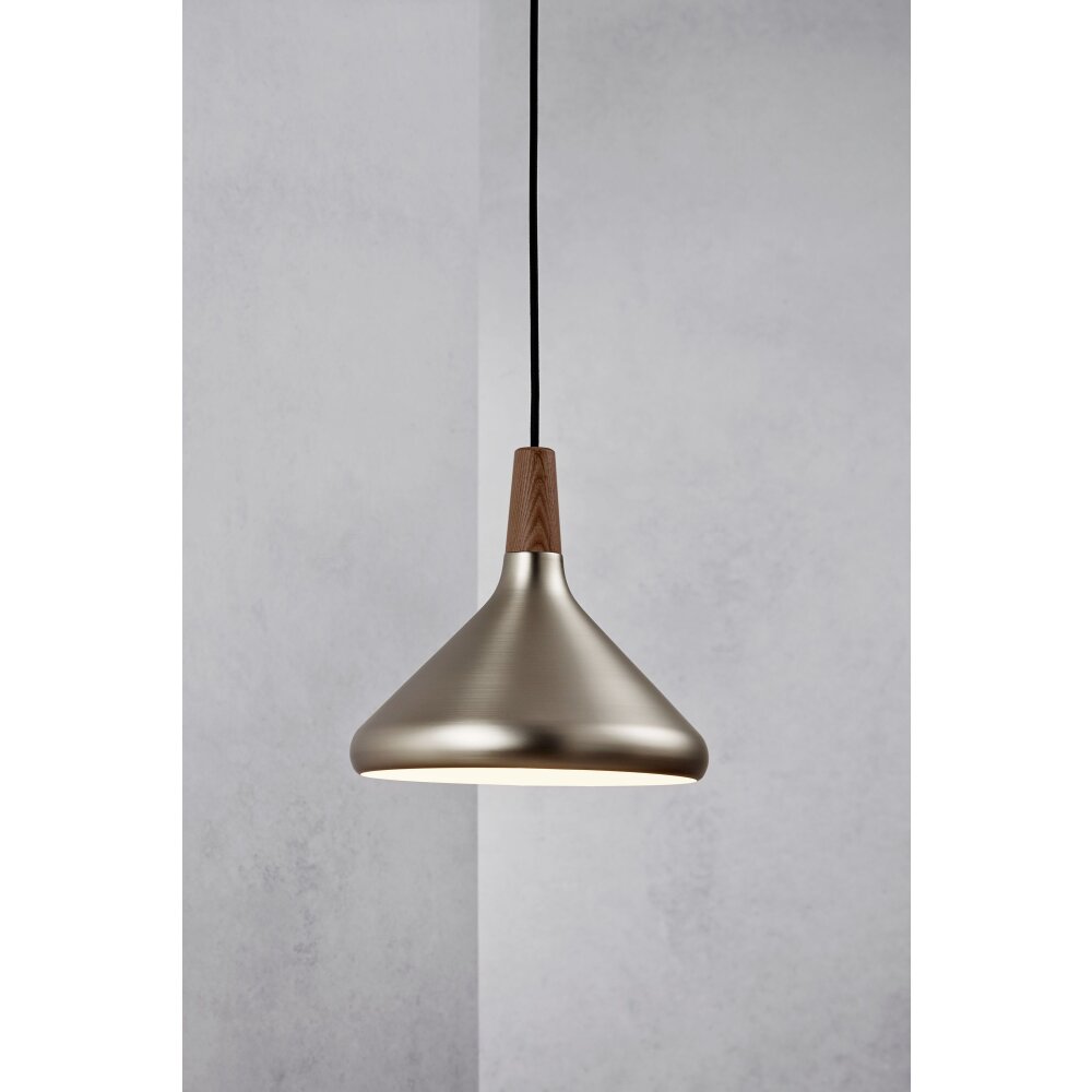 Design For The People by Nordlux NORI Hängeleuchte Braun, Schwarz, 1-flammig main product photo