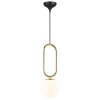 Design For The People by Nordlux SHAPES Pendelleuchte Messing, 1-flammig