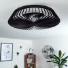 Rivarotta Deckenventilator LED Weiß, 1-flammig, Fernbedienung