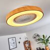 Penon Deckenventilator LED Weiß, 1-flammig, Fernbedienung