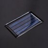 Sciolze Solarleuchte Schwarz, Transparent, Klar, 2-flammig