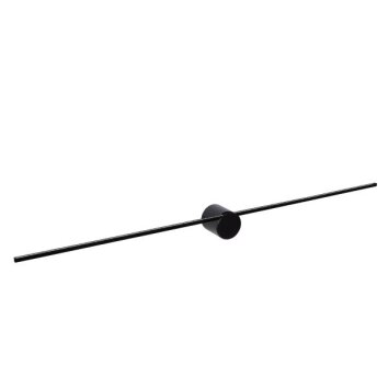 Lucide MIZAR Wandleuchte LED Schwarz, 1-flammig