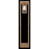 Globo CANDELA Sockelleuchte Holz dunkel, 1-flammig