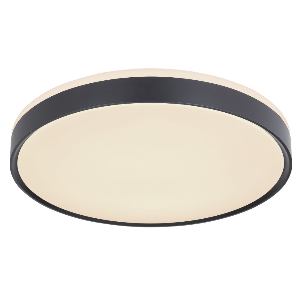Globo SONNY Deckenleuchte LED Schwarz, Weiß, 1-flammig, Fernbedienung main product photo