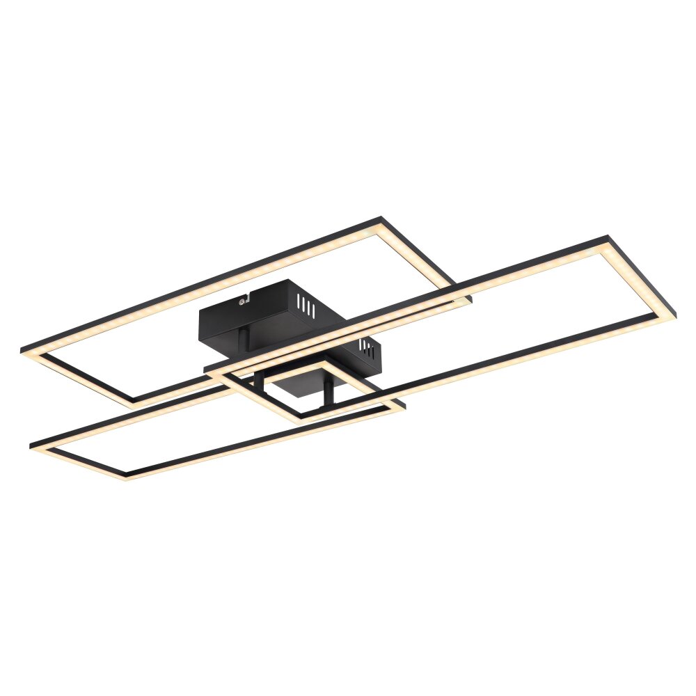 Globo TINY Deckenleuchte LED Schwarz, 1-flammig, Fernbedienung main product photo