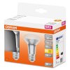 Osram 2er Set LED E27 4,3 Watt 345 Lumen 2700 Kelvin