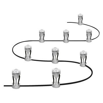 LEDVANCE GARDEN DOT Lichterkette Transparent, Klar, 1-flammig, Farbwechsler