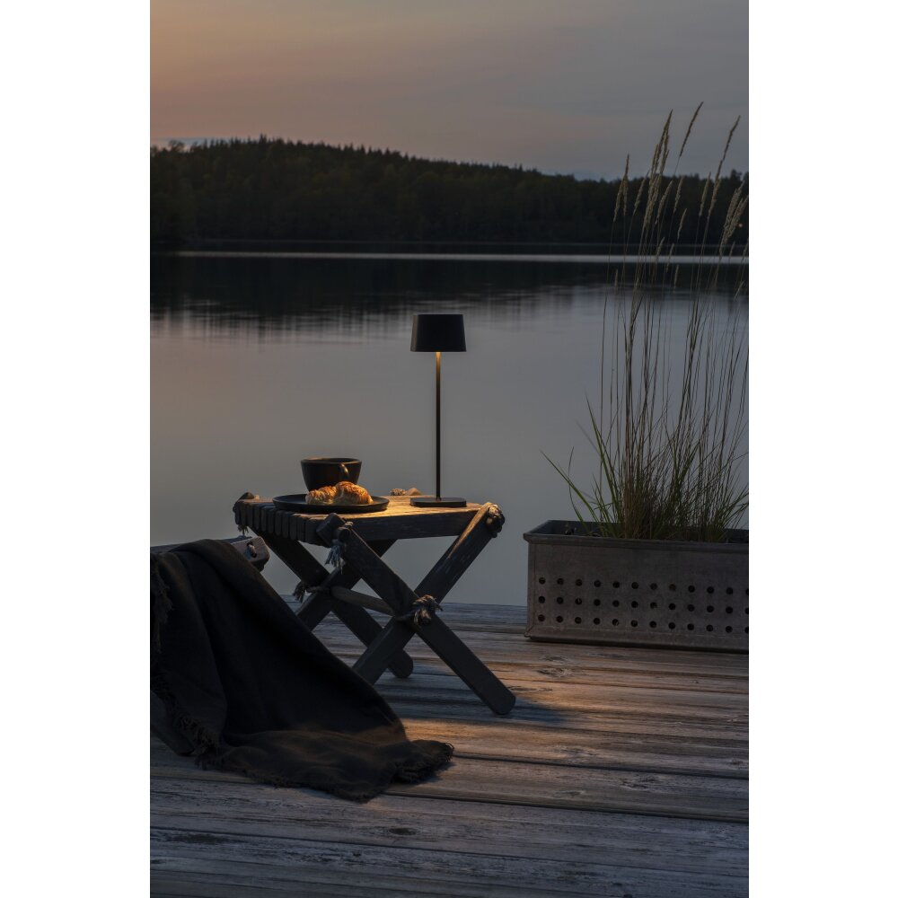 Konstsmide Capri Außentischleuchte LED Schwarz, 1-flammig main product photo