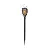 Eglo FACKEL Solarleuchte LED Schwarz, 12-flammig