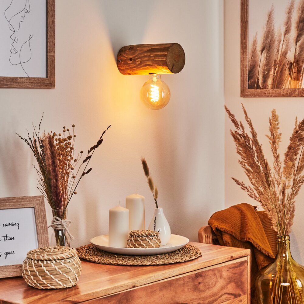 Canedo Wandleuchte Braun, 1-flammig main product photo