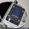 Dalen Solarleuchte LED Schwarz, Silber, 28-flammig