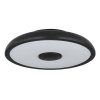 Globo RAFFY Deckenleuchte LED Schwarz, Weiß, 1-flammig, Fernbedienung, Farbwechsler