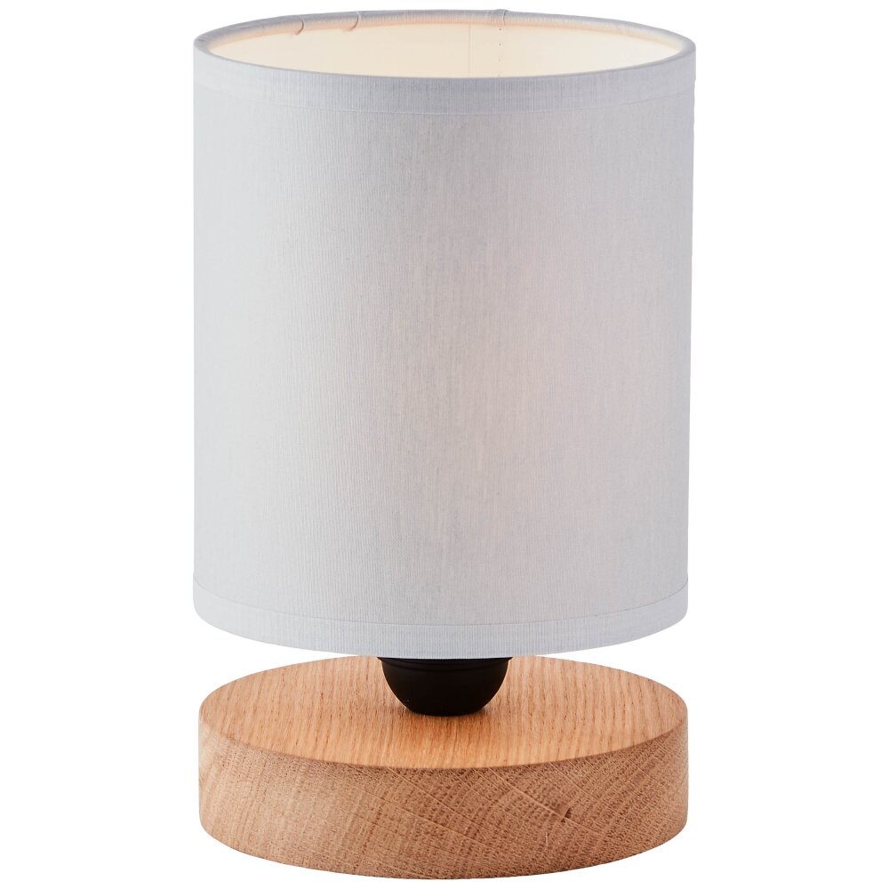 Brilliant Vonnie Tischleuchte Holz hell, Schwarz, 1-flammig main product photo