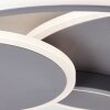 Brilliant Runda Deckenleuchte LED Grau, 1-flammig
