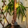 Trygsland Solar-Lichterkette LED Braun, 10-flammig