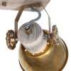 Steinhauer Gearwood Deckenleuchte Bronze, 2-flammig