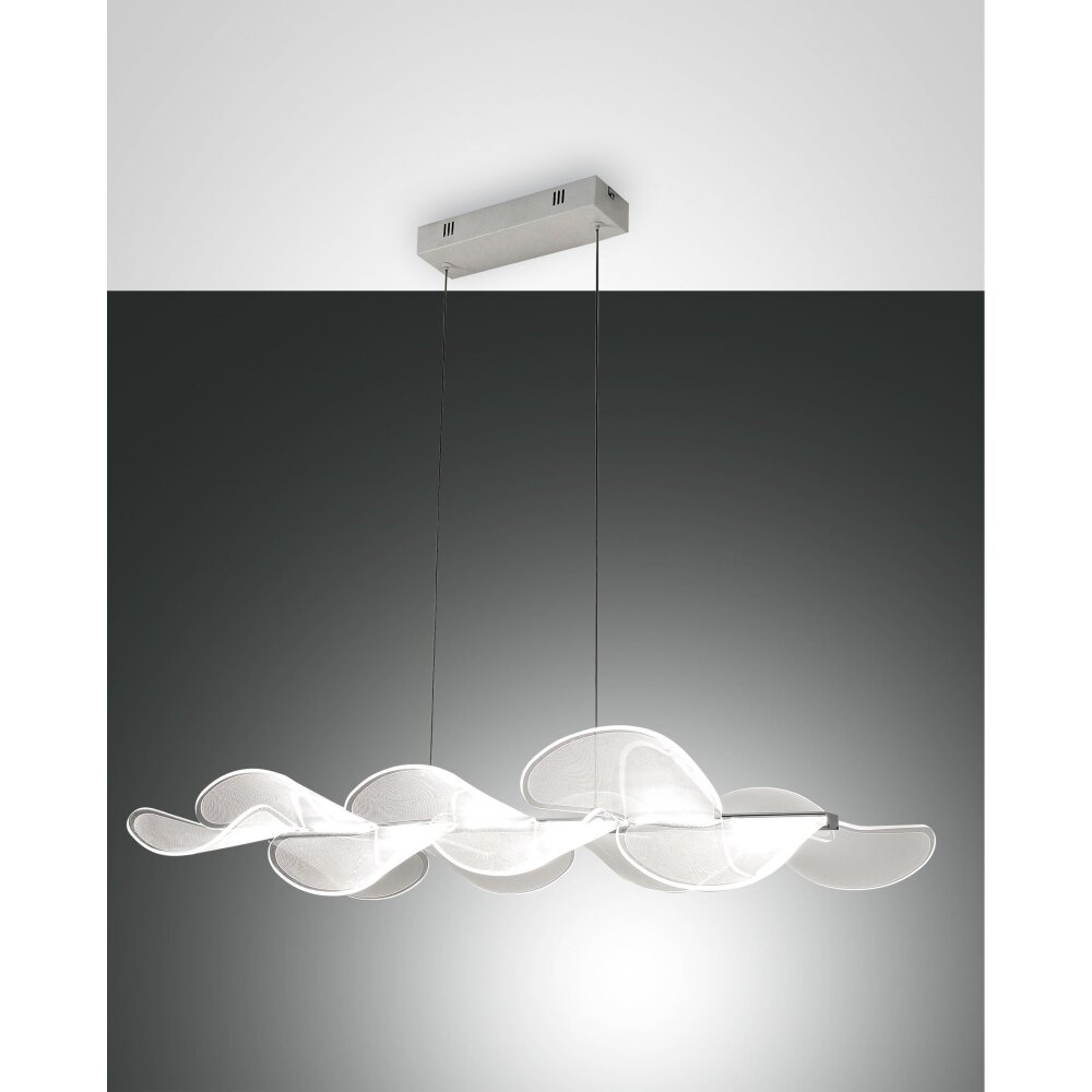 Fabas Luce Sylvie Pendelleuchte LED Weiß, 1-flammig main product photo