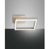 Fabas Luce Bard Wandleuchte LED Gold, 1-flammig