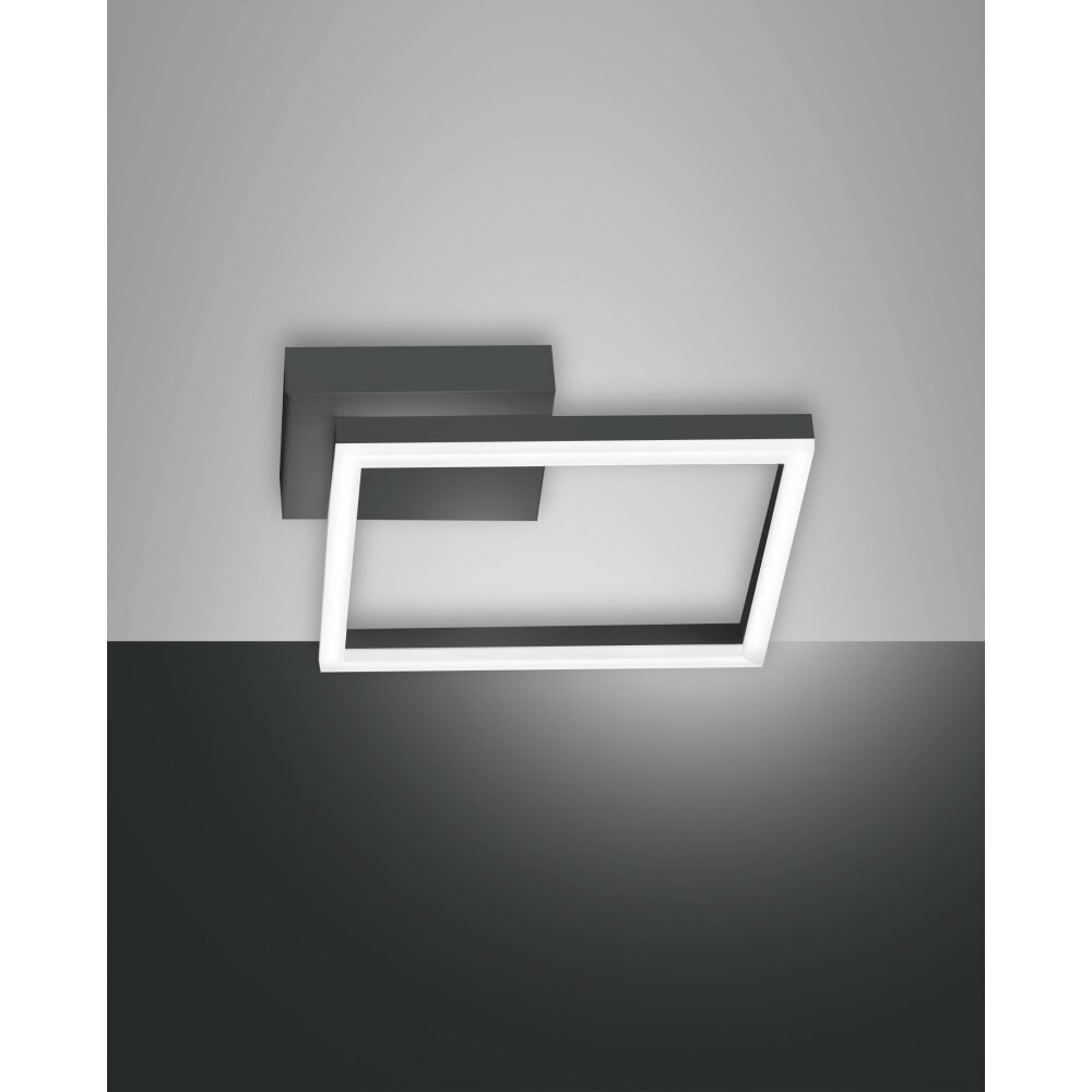 Fabas Luce Bard Wandleuchte LED Anthrazit, 1-flammig main product photo