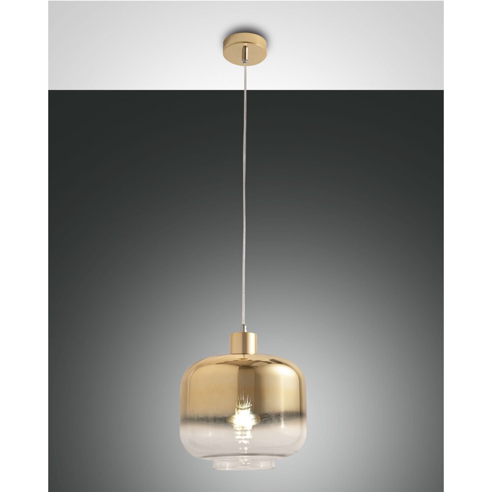 Fabas Luce Cathy Pendelleuchte Chrom, 1-flammig main product photo