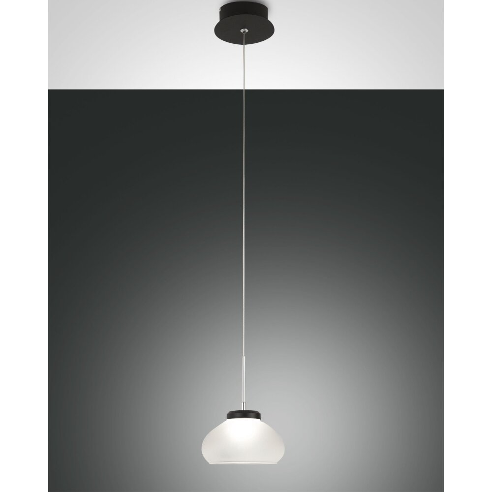 Fabas Luce Arabella Pendelleuchte LED Schwarz, 1-flammig main product photo