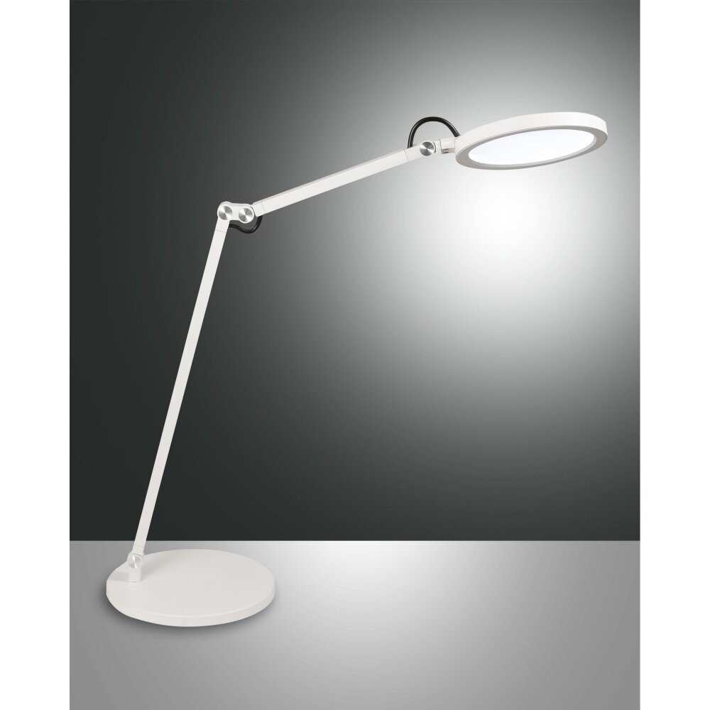 Fabas Luce Regina Tischleuchte LED Weiß, 1-flammig main product photo