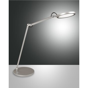 Fabas Luce Regina Tischleuchte LED Aluminium, 1-flammig