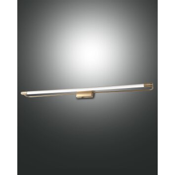 Fabas Luce Rapallo Wandleuchte LED Messing, 1-flammig