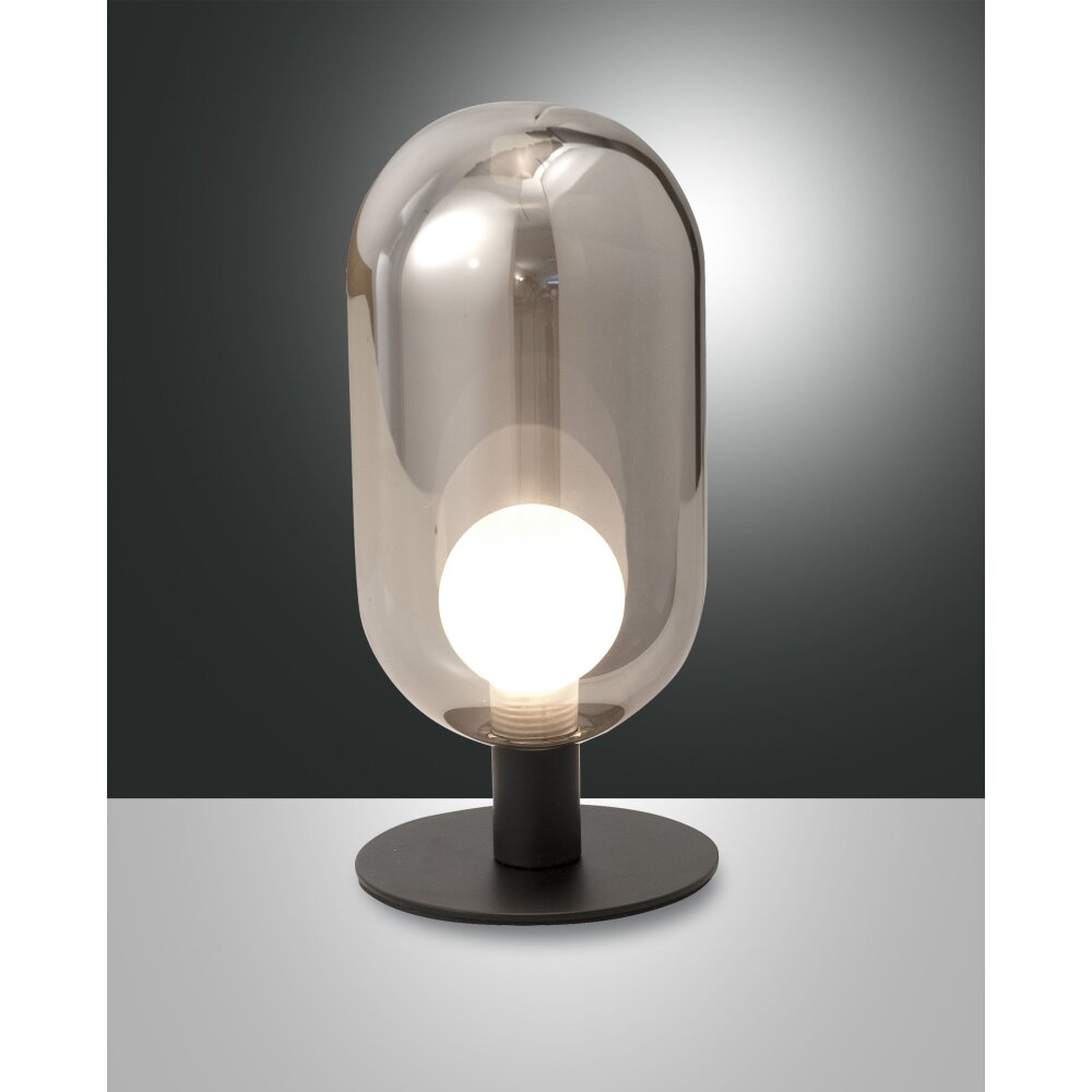 Fabas Luce Gubbio Tischleuchte LED Schwarz, 1-flammig main product photo
