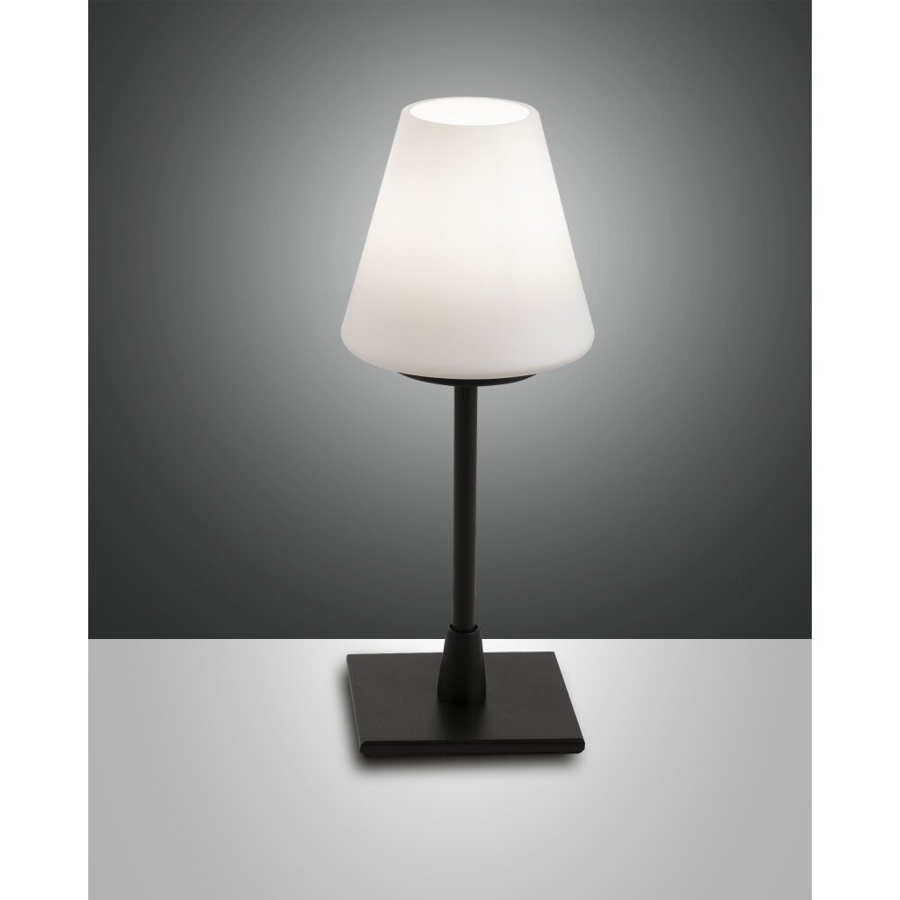 Fabas Luce Lucy Tischleuchte LED Schwarz, 1-flammig main product photo