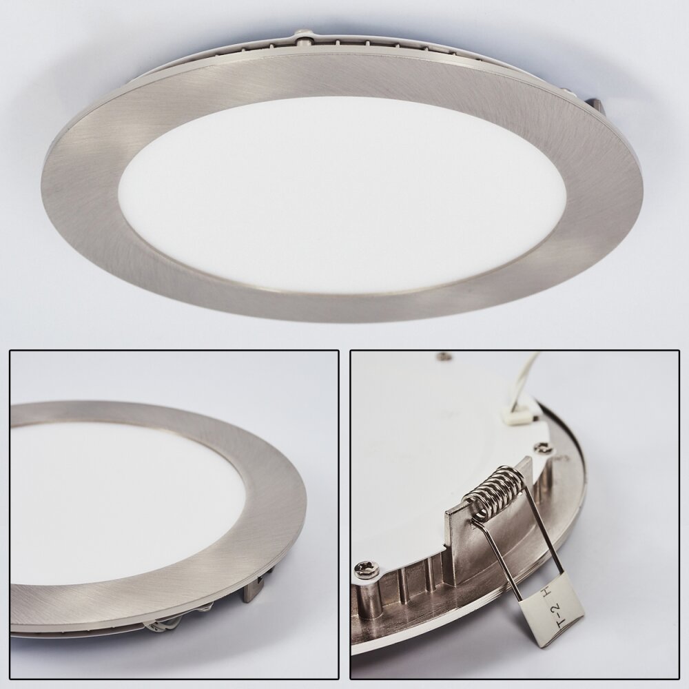Finsrud Einbauleuchte LED Nickel-Matt, 1-flammig main product photo