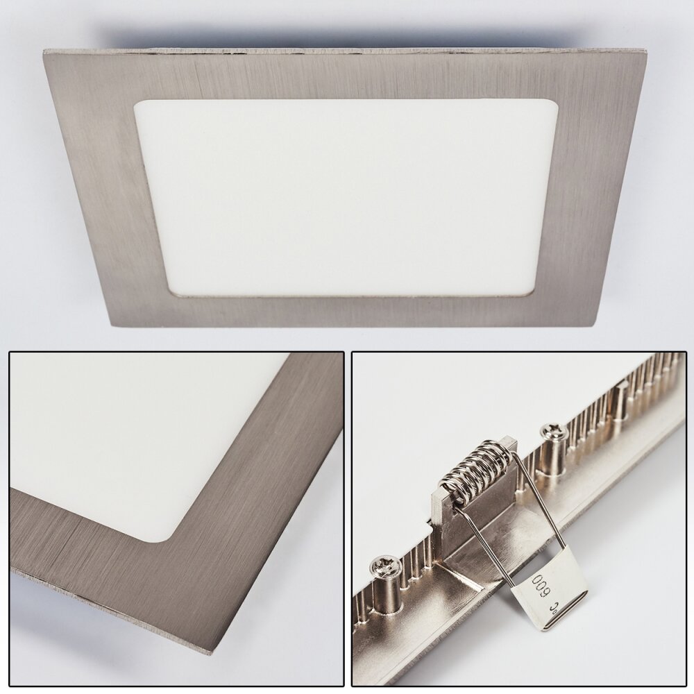 Finsrud Einbauleuchte LED Nickel-Matt, 1-flammig main product photo