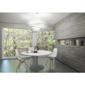 Artemide Pirce Pendelleuchte Weiß, 1-flammig