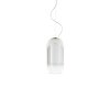 Artemide Gople Pendelleuchte Aluminium, 1-flammig