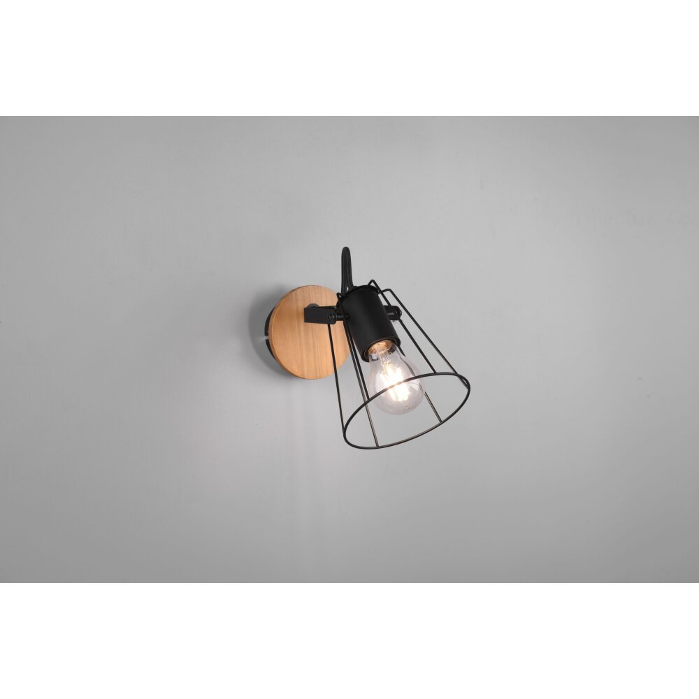 Reality Jaipur Wandleuchte Schwarz, 1-flammig main product photo