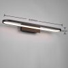 Trio Leuchten Gianni Wandleuchte LED Schwarz, 1-flammig Trio Leuchten Gianni Wandleuchte LED Schwarz, 1-flammig