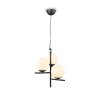 Trio Leuchten Pure Pendelleuchte Schwarz, 3-flammig