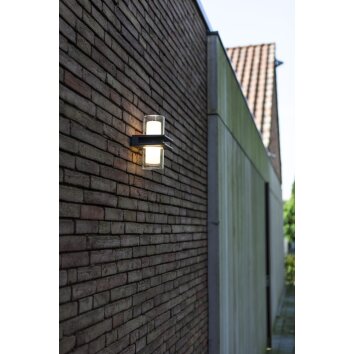 Lutec MITO Außenwandleuchte LED Anthrazit, 1-flammig