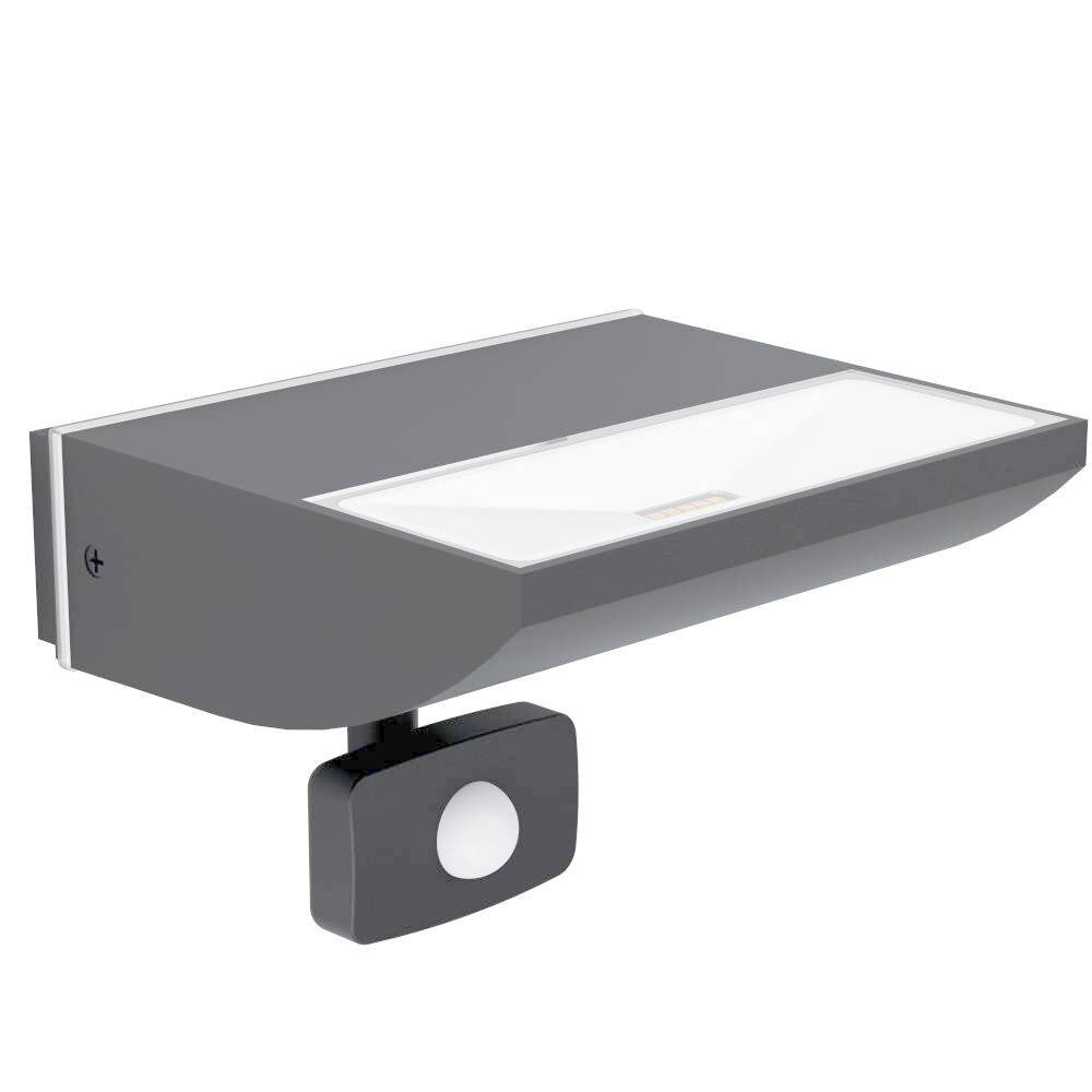 Eglo Leuchten SORRONARO Außenwandleuchte LED Schwarz, 1-flammig, Bewegungsmelder main product photo