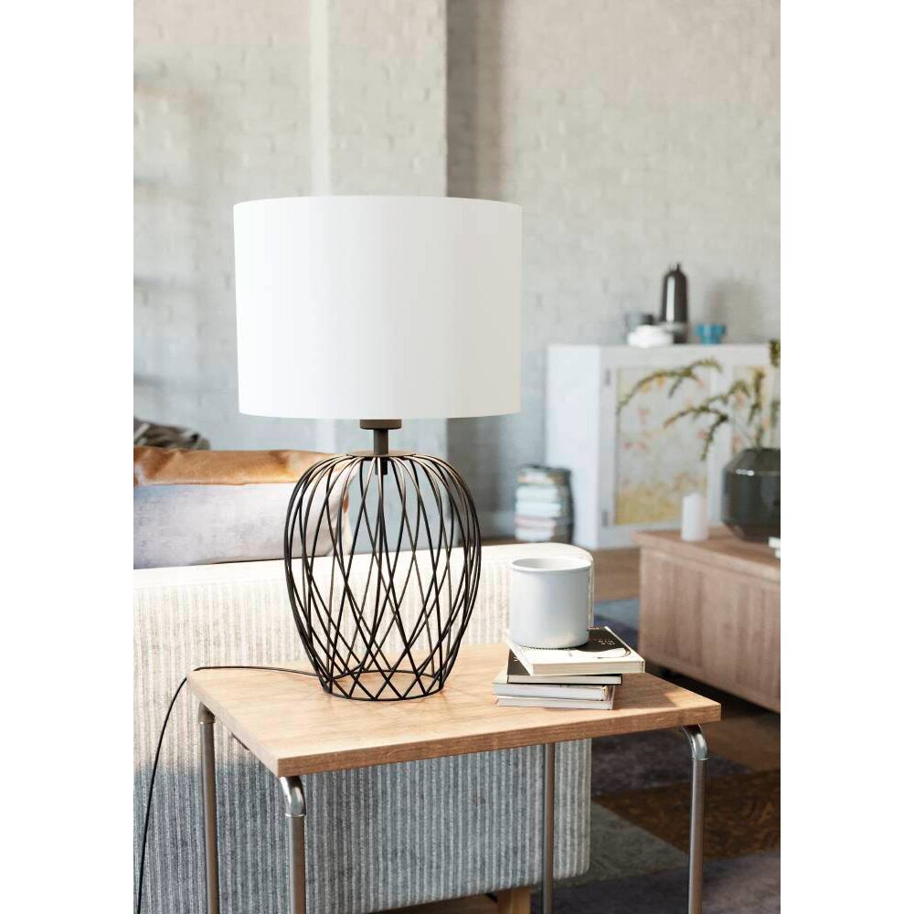 Eglo Leuchten NIMLET Tischleuchte Schwarz, 1-flammig main product photo