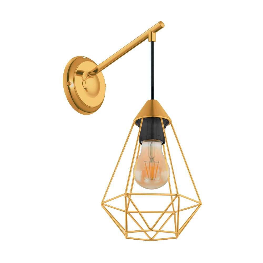 Eglo Leuchten TARBES Wandleuchte Messing, 1-flammig main product photo