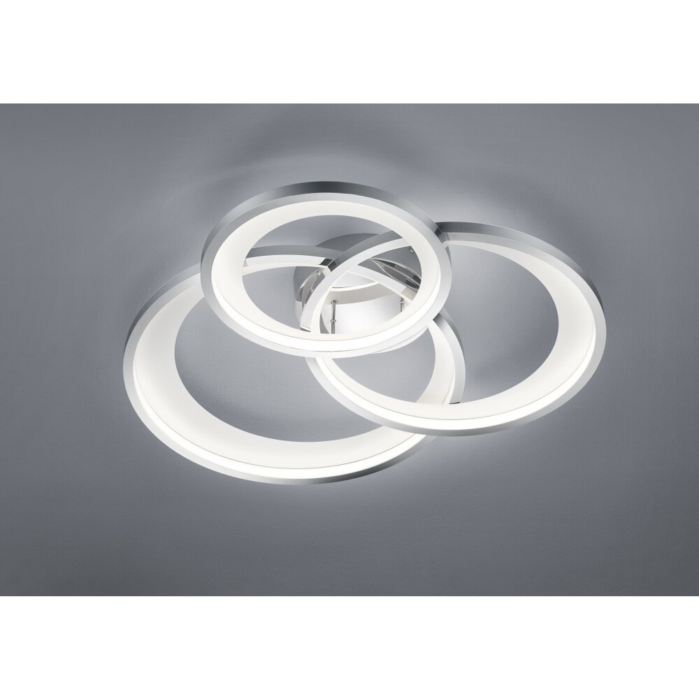 Trio Leuchten Granada Deckenleuchte LED Chrom, 1-flammig main product photo