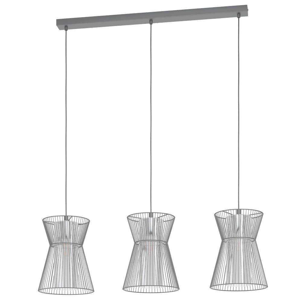Eglo Leuchten MASETA Pendelleuchte Schwarz, 3-flammig main product photo
