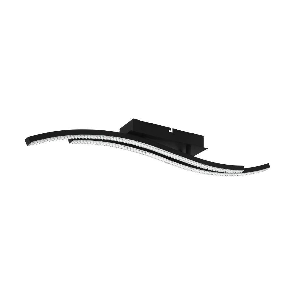 Eglo Leuchten LEJIAS Deckenleuchte LED Schwarz, 1-flammig main product photo