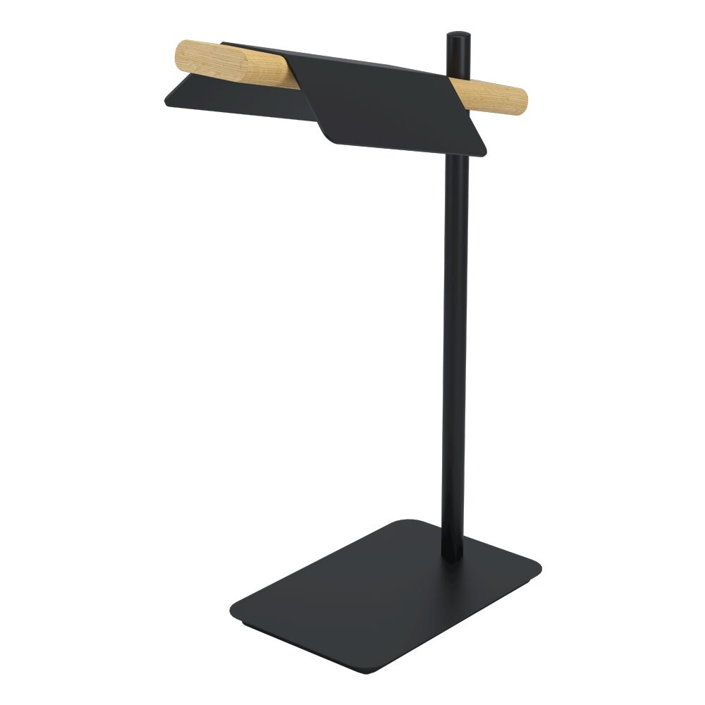 Eglo Leuchten ERMUA Tischleuchte LED Braun, Schwarz, 1-flammig main product photo