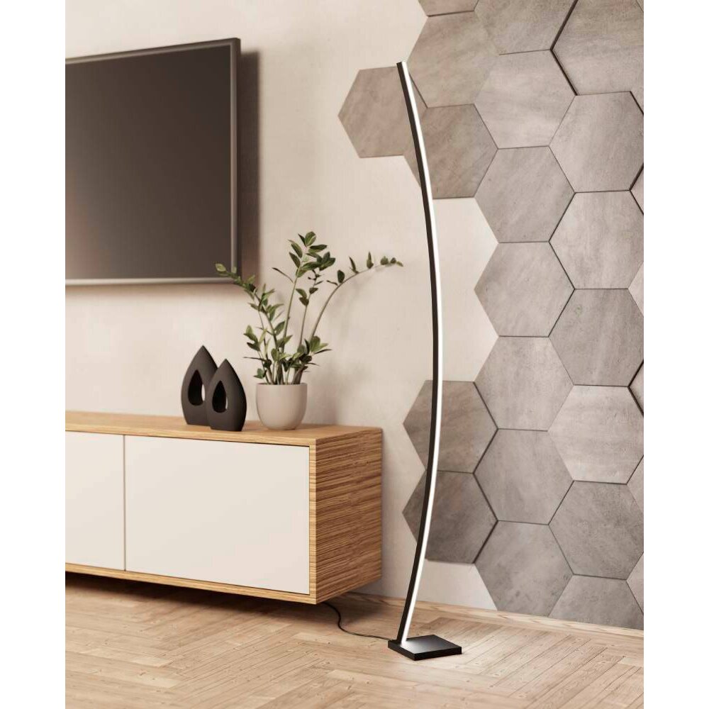 Eglo Leuchten PICACHA Stehlampe LED Schwarz, 1-flammig main product photo