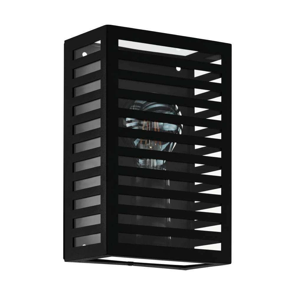 Eglo Leuchten ALAMONTE Außenwandleuchte Schwarz, 1-flammig main product photo