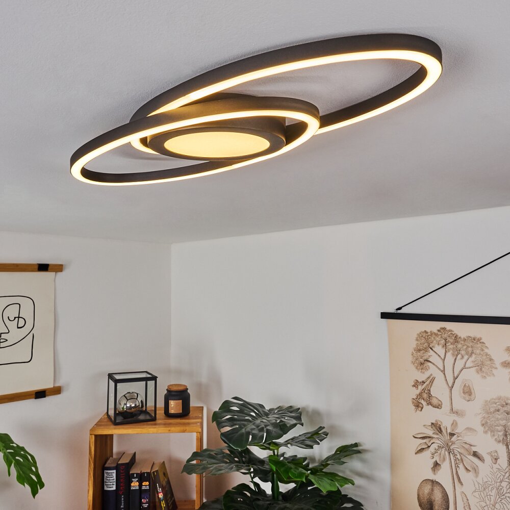 Sorte Deckenleuchte LED Schwarz, Weiß, 1-flammig main product photo