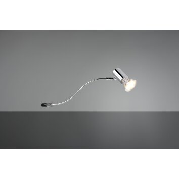 Trio Leuchten Giada Wandleuchte Chrom, 1-flammig