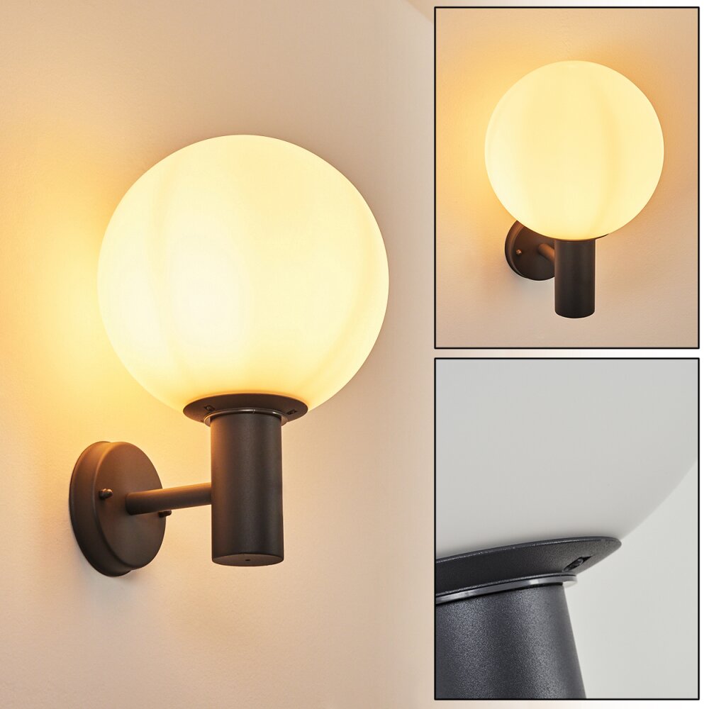 Bubodefo Außenwandleuchte Anthrazit, 1-flammig main product photo